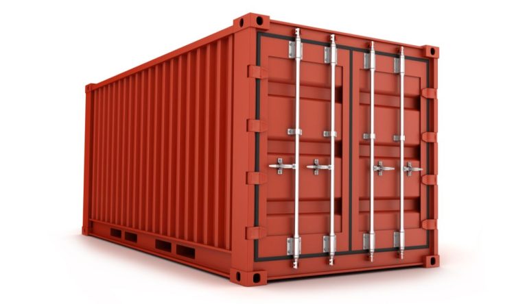Refurbished 20ft container ready for customisation