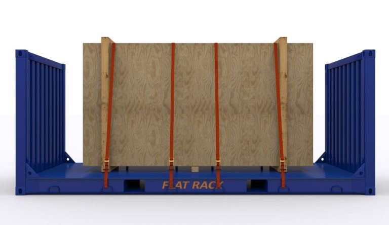 Flat Rack container